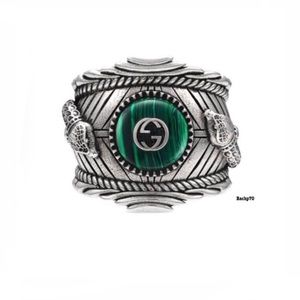 New Authentic Gucci GG Snake Ring Size 10.75
